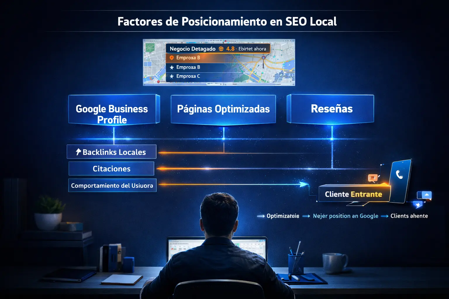 factores de posicionamiento seo local google