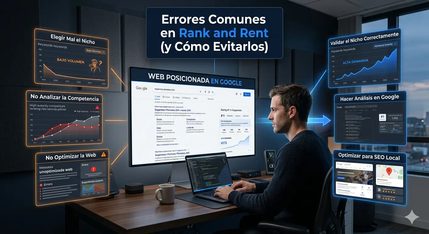 errores comunes al empezar en rank and rent