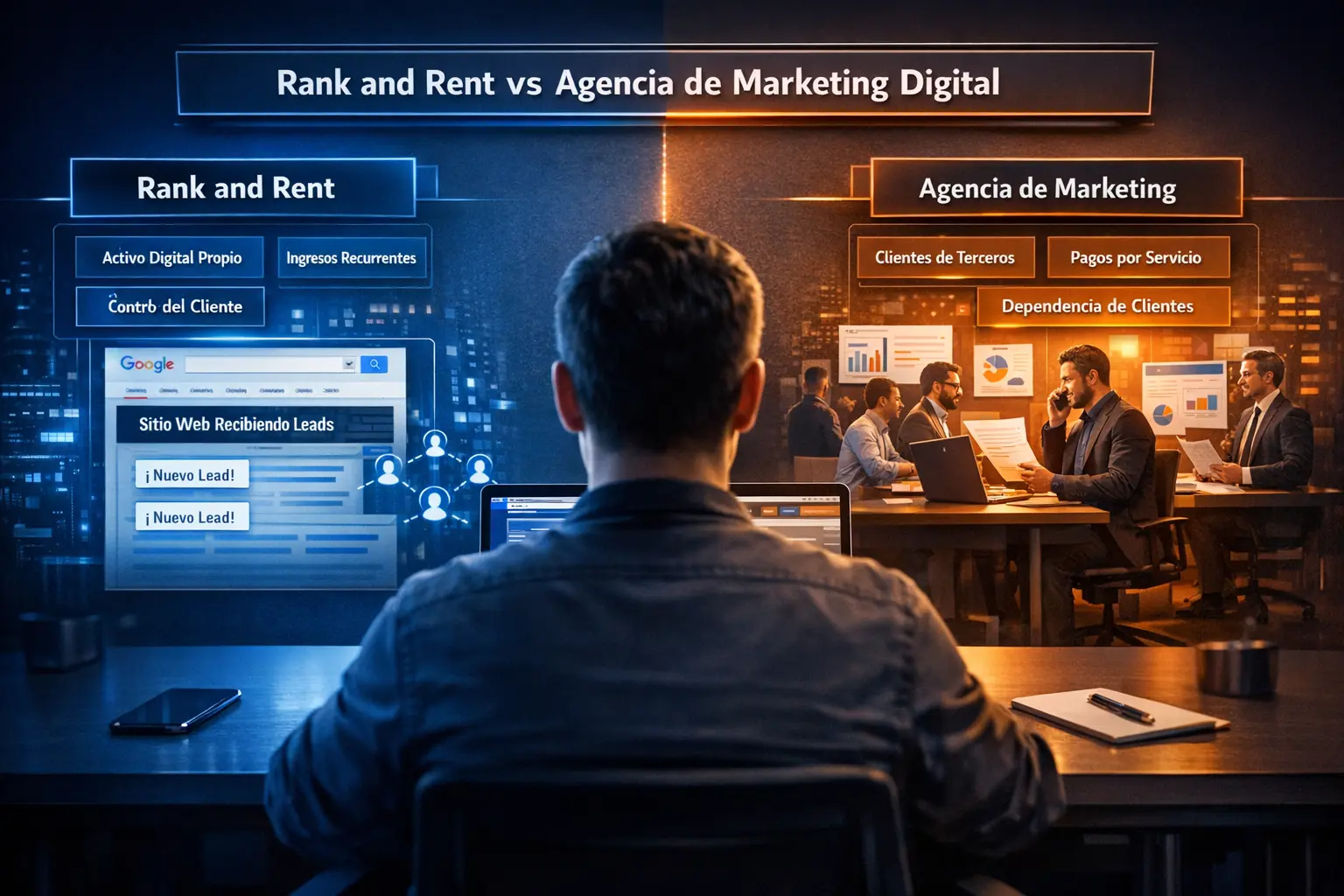 rank and rent vs agencia